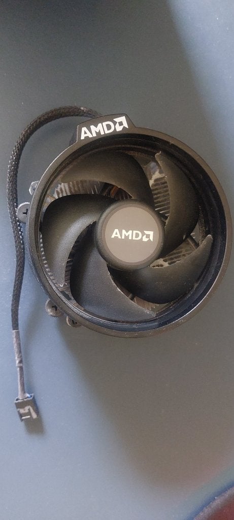 AMD Ryzen 5 5600X CPU cooler, Computers en Software, Computerkoelers, Ophalen, Zo goed als nieuw, Luchtkoeling