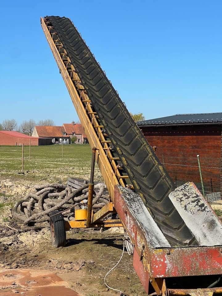 transportband Spinnekop, Ophalen