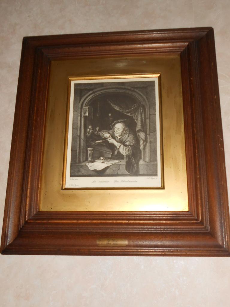 Zeefdruk van Gerrit Dow, Antiek en Kunst, Ophalen of Verzenden