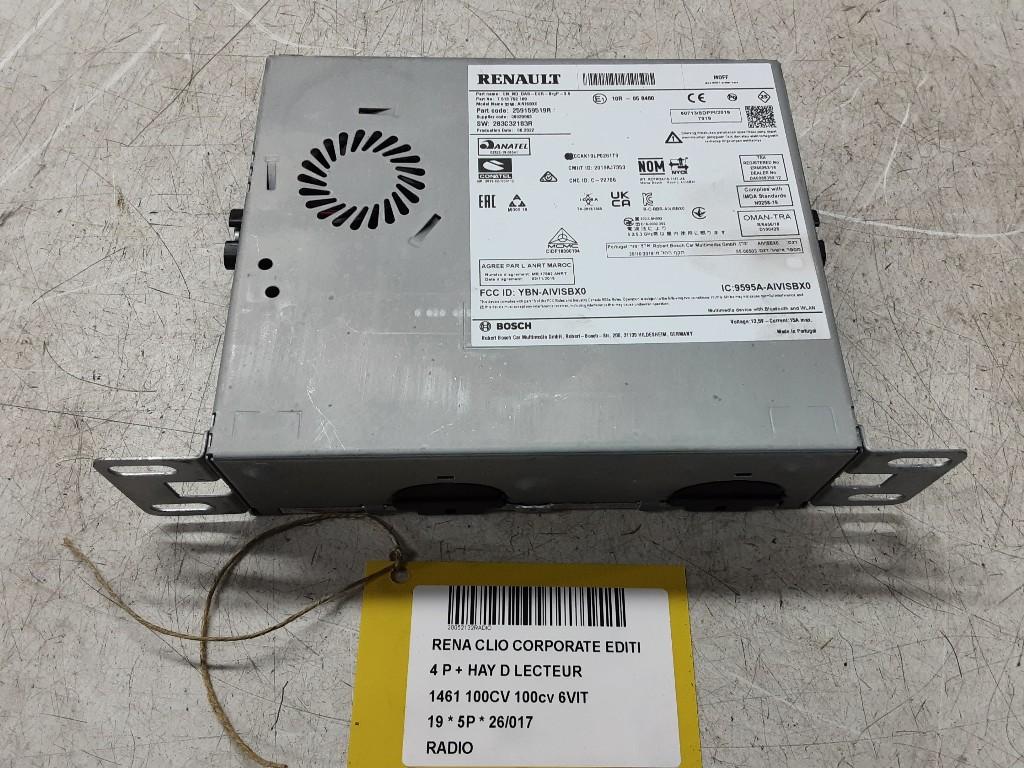 RADIO Renault Clio V (RJAB) (01-2019/-) (259159519R), Autos : Pièces & Accessoires, Autres pièces automobiles, Renault, Utilisé