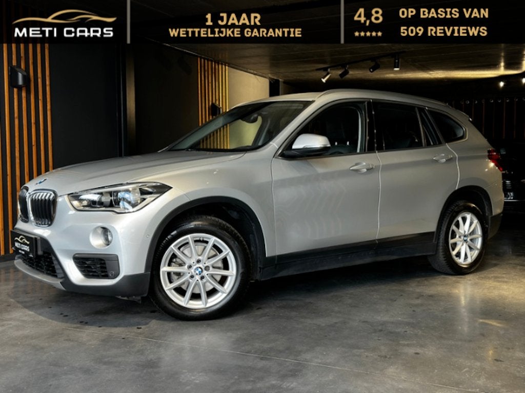 BMW X1 1.5iA sDrive18i | Sensoren | Camera | Navi | BT | ..., Leder, 5 zetels, SUV of Terreinwagen, Zilver of Grijs