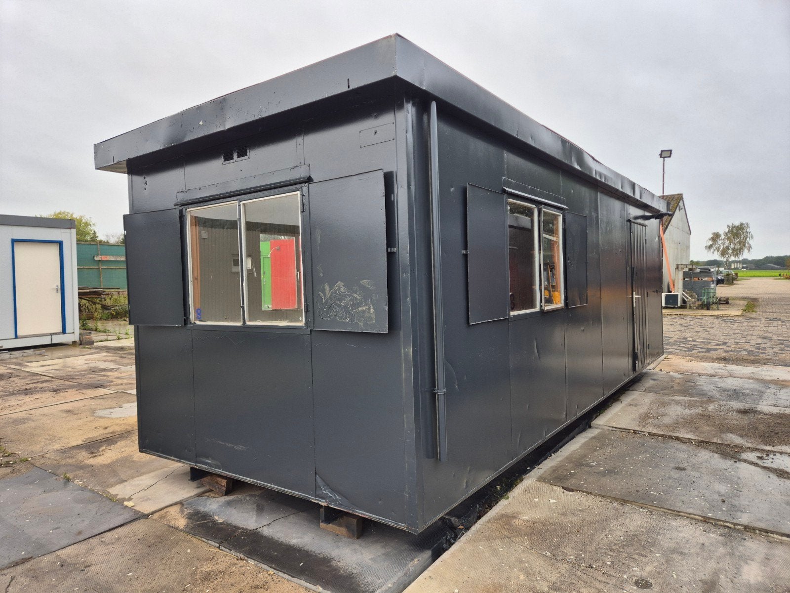 bouwkeet 3x7,5m kantoorunit woonunit container, Zakelijke goederen, Ophalen