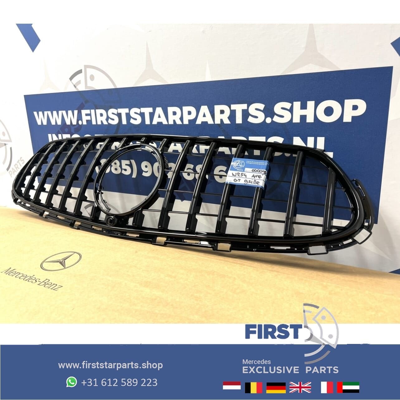 W254 GLC AMG LINE GT GRIL X254 C254 2021-2025 PANAMERICANA G, Auto-onderdelen, Gebruikt, -, Ophalen of Verzenden, -