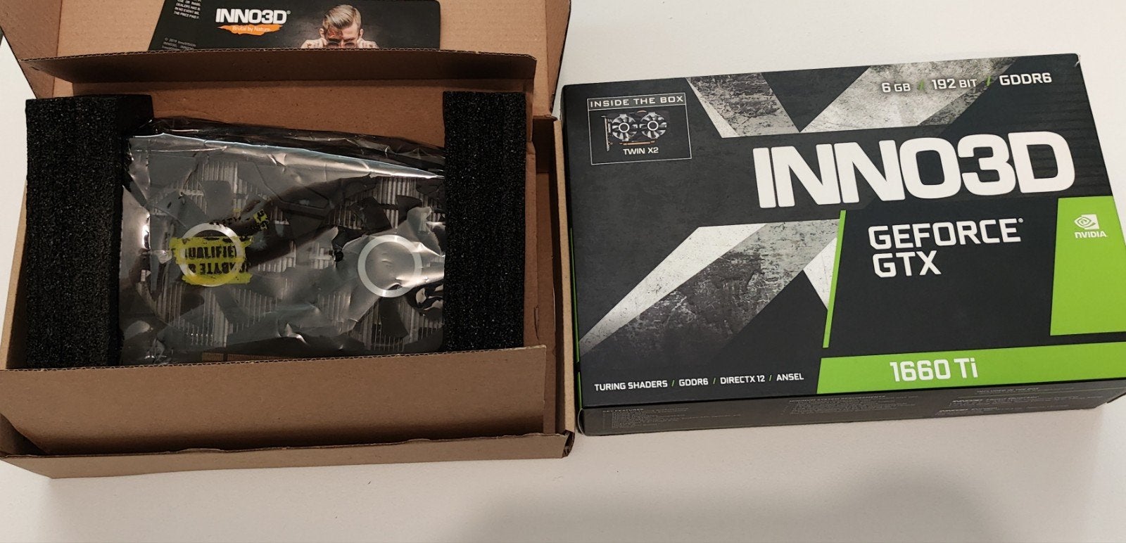 Carte graphique NVIDIA GTX 1660ti 6GB comme neuve, Informatique & Logiciels, PCI-Express 3, Enlèvement ou Envoi, GDDR6, Comme neuf