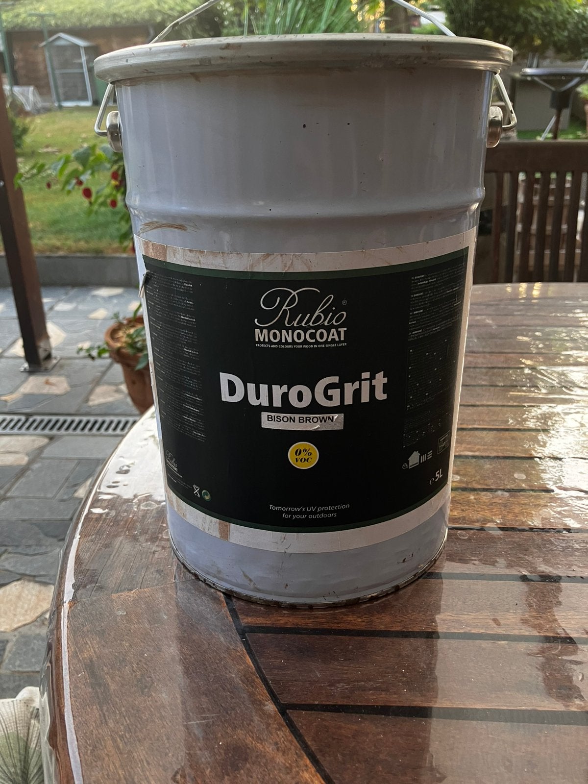 Rubio monocoat Durogrit, Ophalen, Zo goed als nieuw, Verf