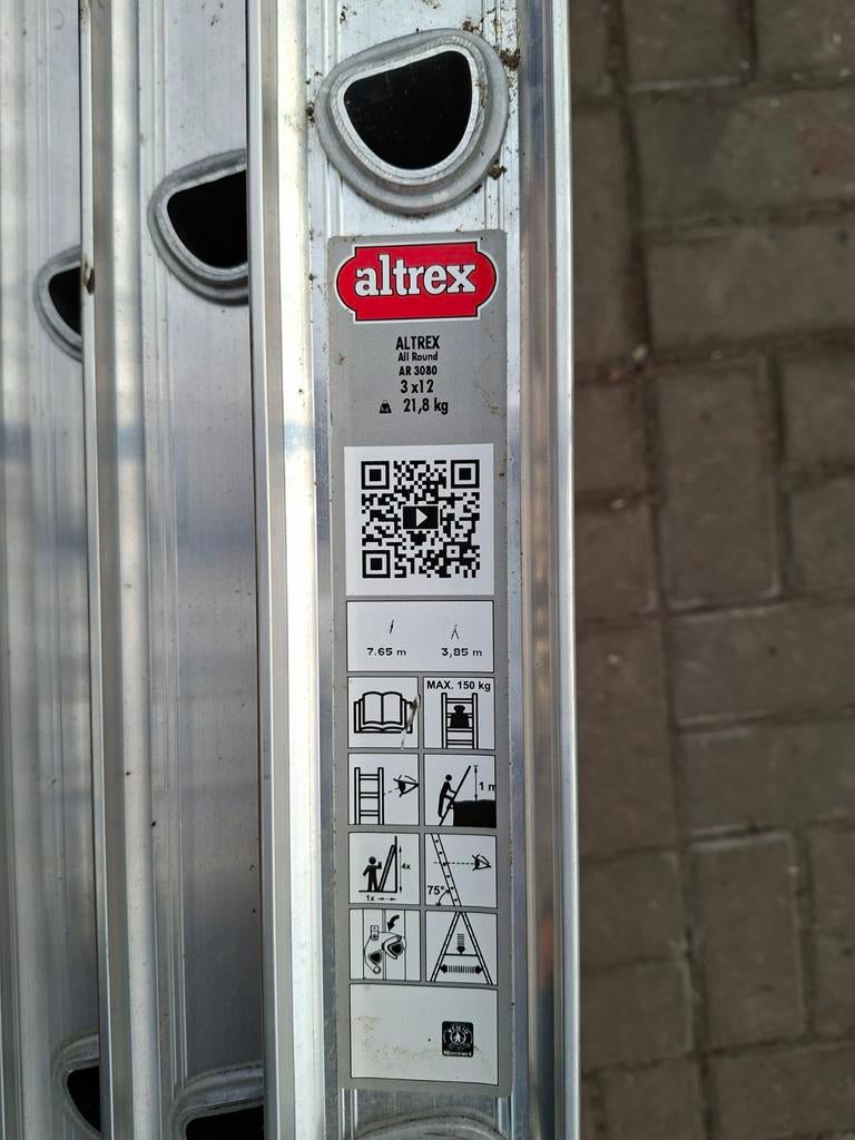 Ladder Altrex, Ophalen, Ladder