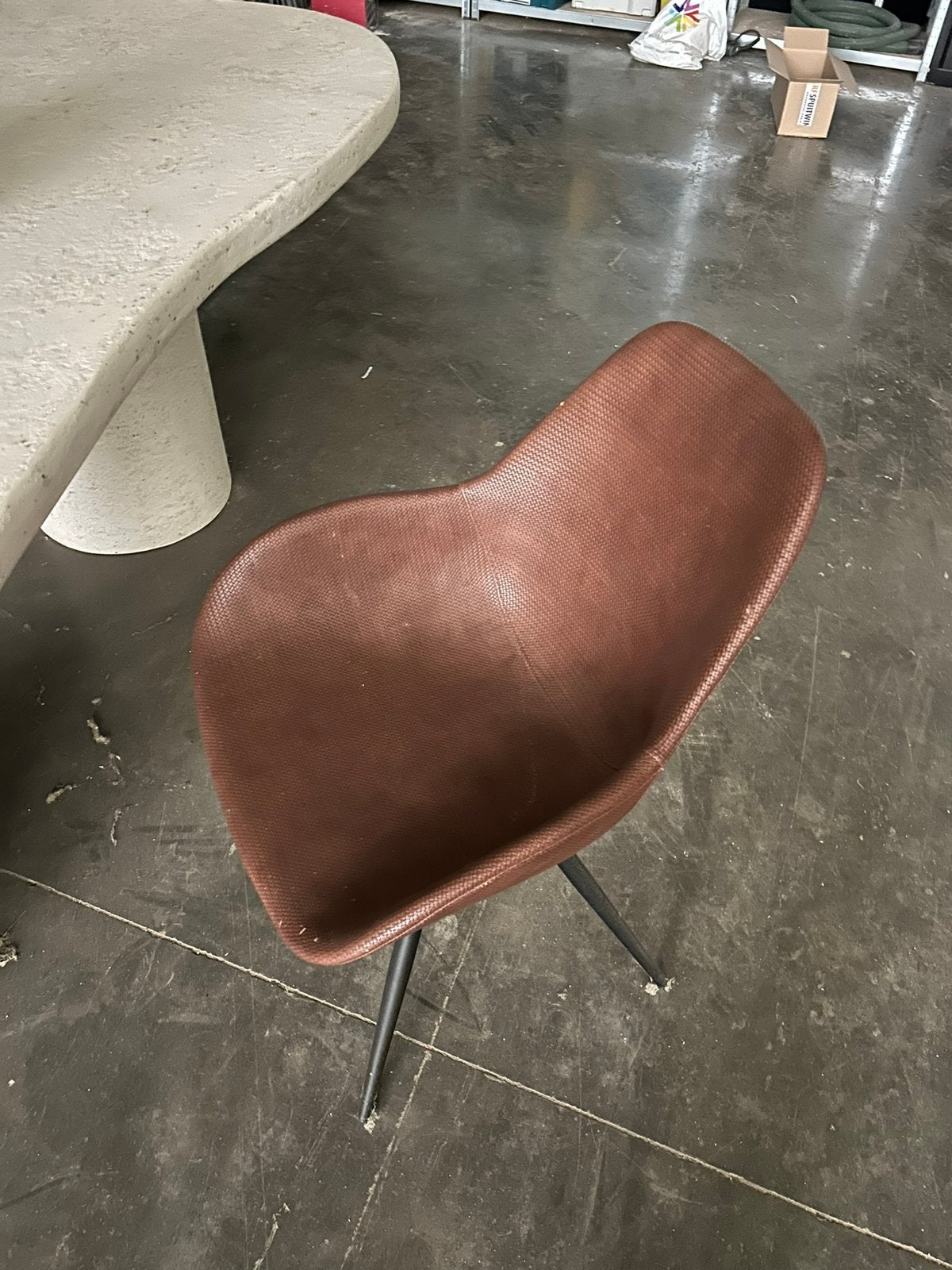 Eetstoelen, Ophalen, Gebruikt, Leer, Vijf, Zes of meer stoelen