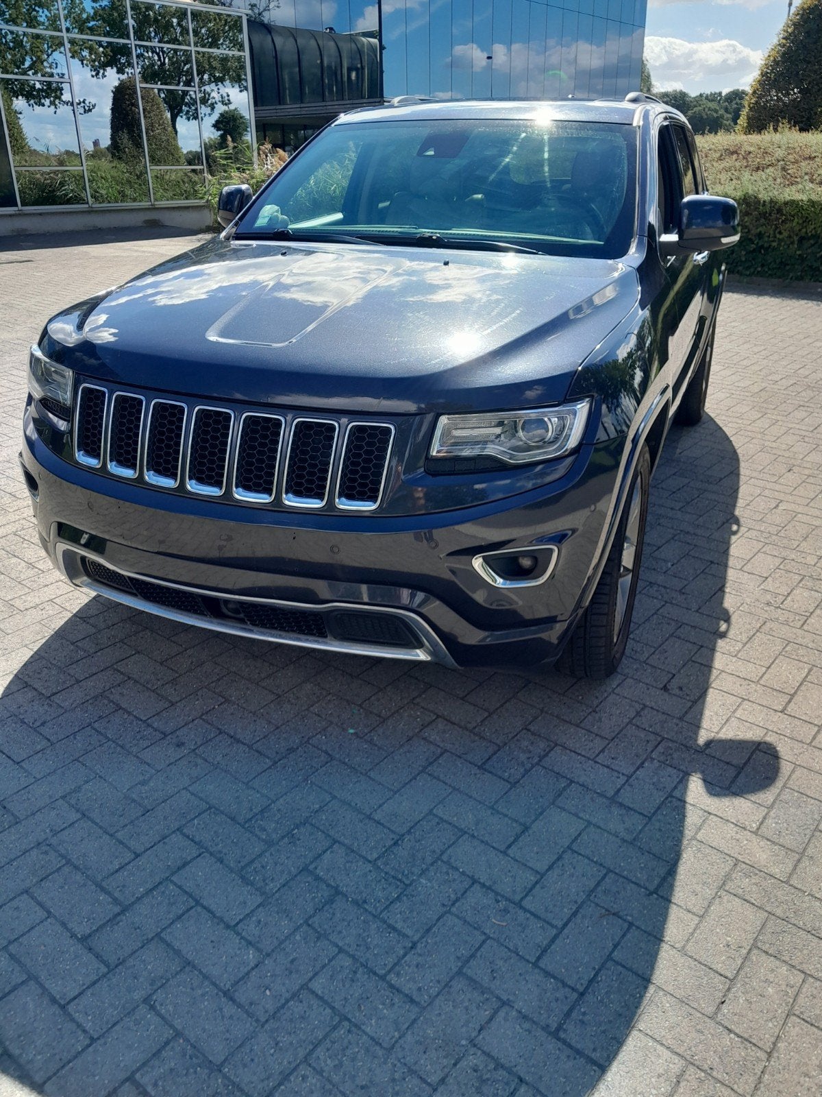Jeep grand cherokee 2014 V6 lichte vracht ., Automaat, Euro 5, Beige, Blauw
