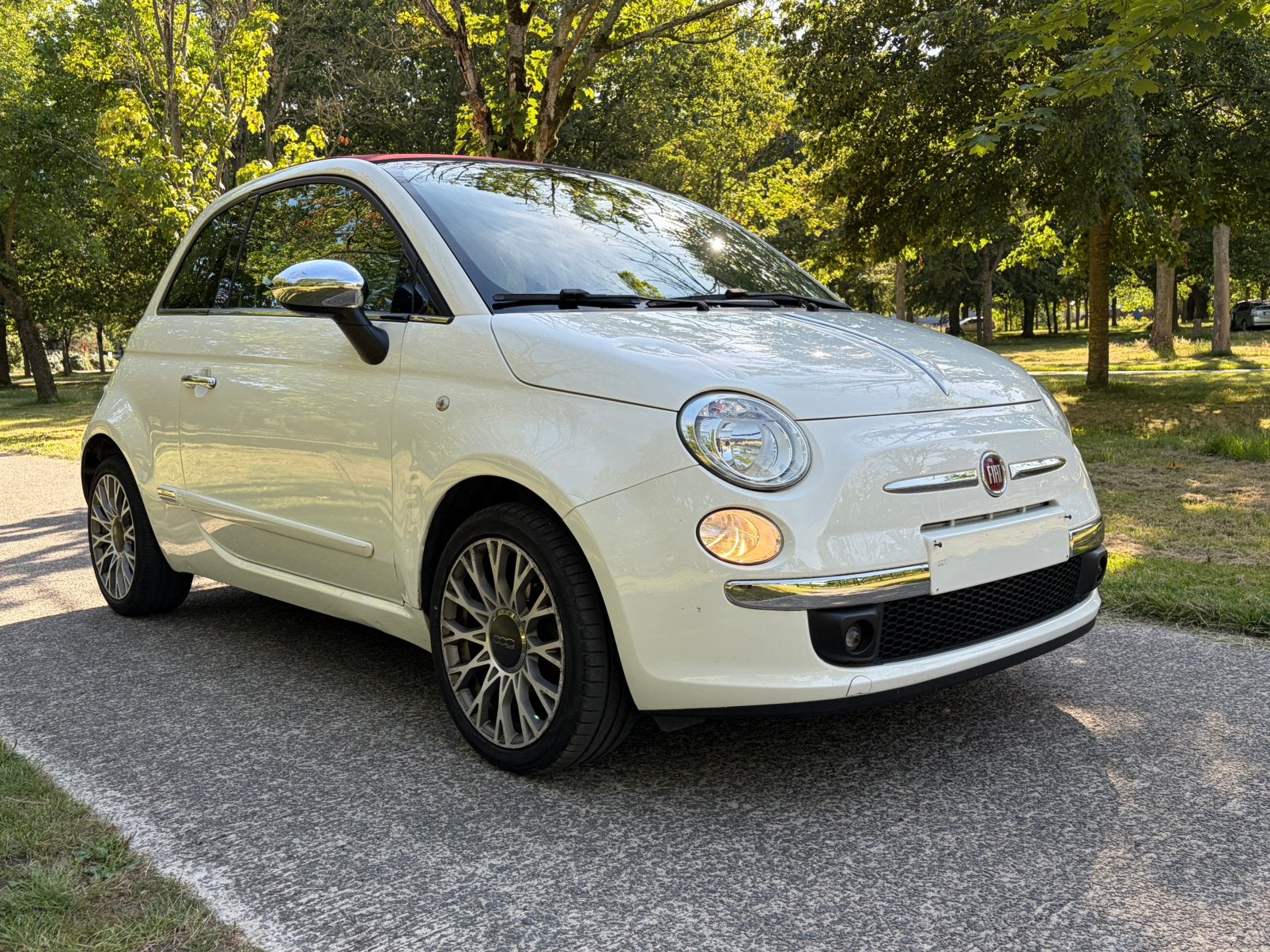 Fiat 500C 1.2 Benzine Euro5 82000km Gekeurd voor Verkoop, Euro 5, Achat, Cabriolet, Boîte manuelle