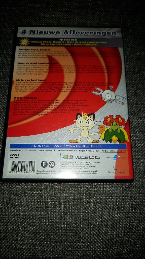 DVD Pokémon, Enlèvement ou Envoi, Néerlandais, Néerlandais