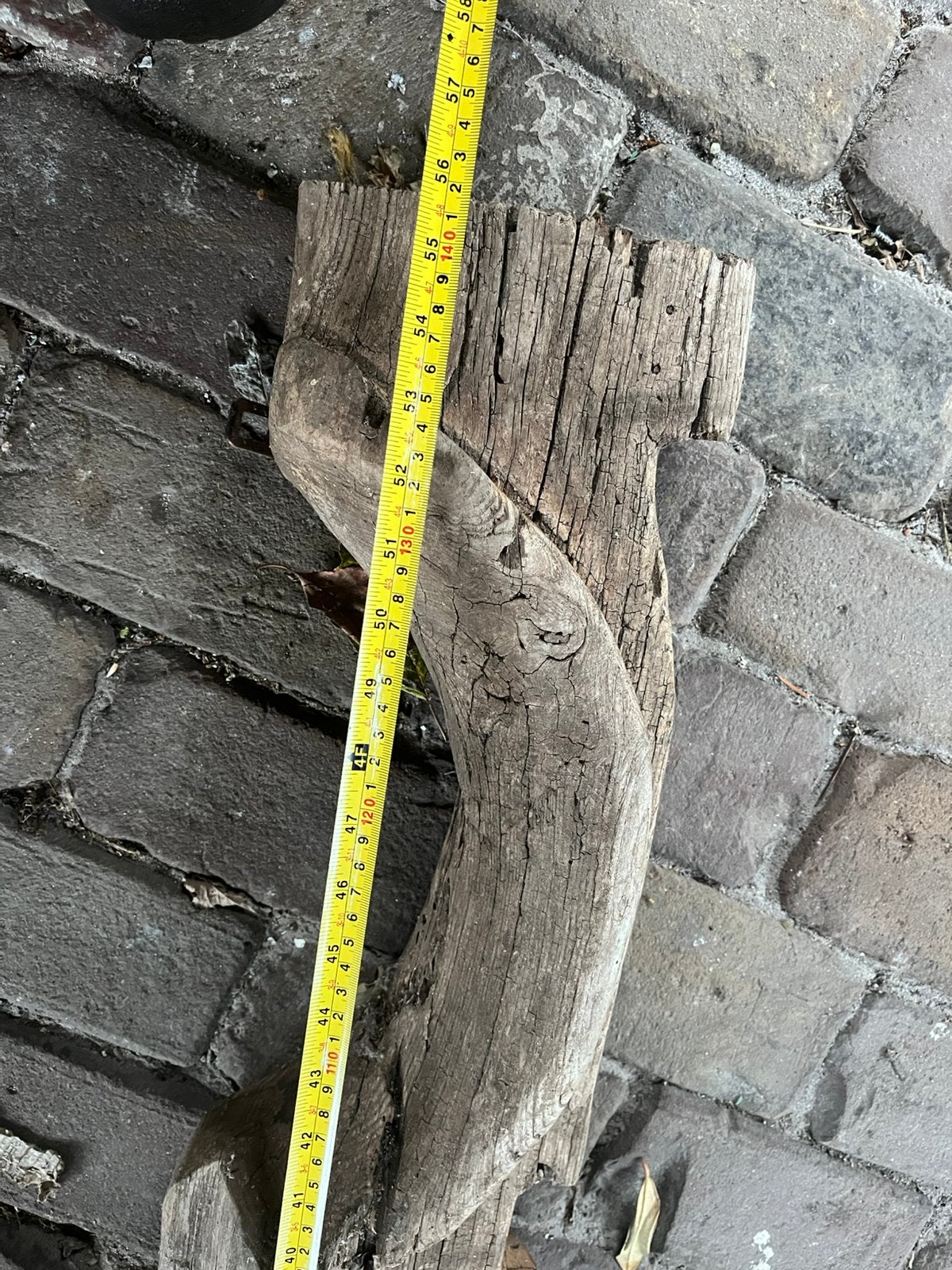 Antiek eikenhouten ossengareel/ paarden gareel, Ophalen