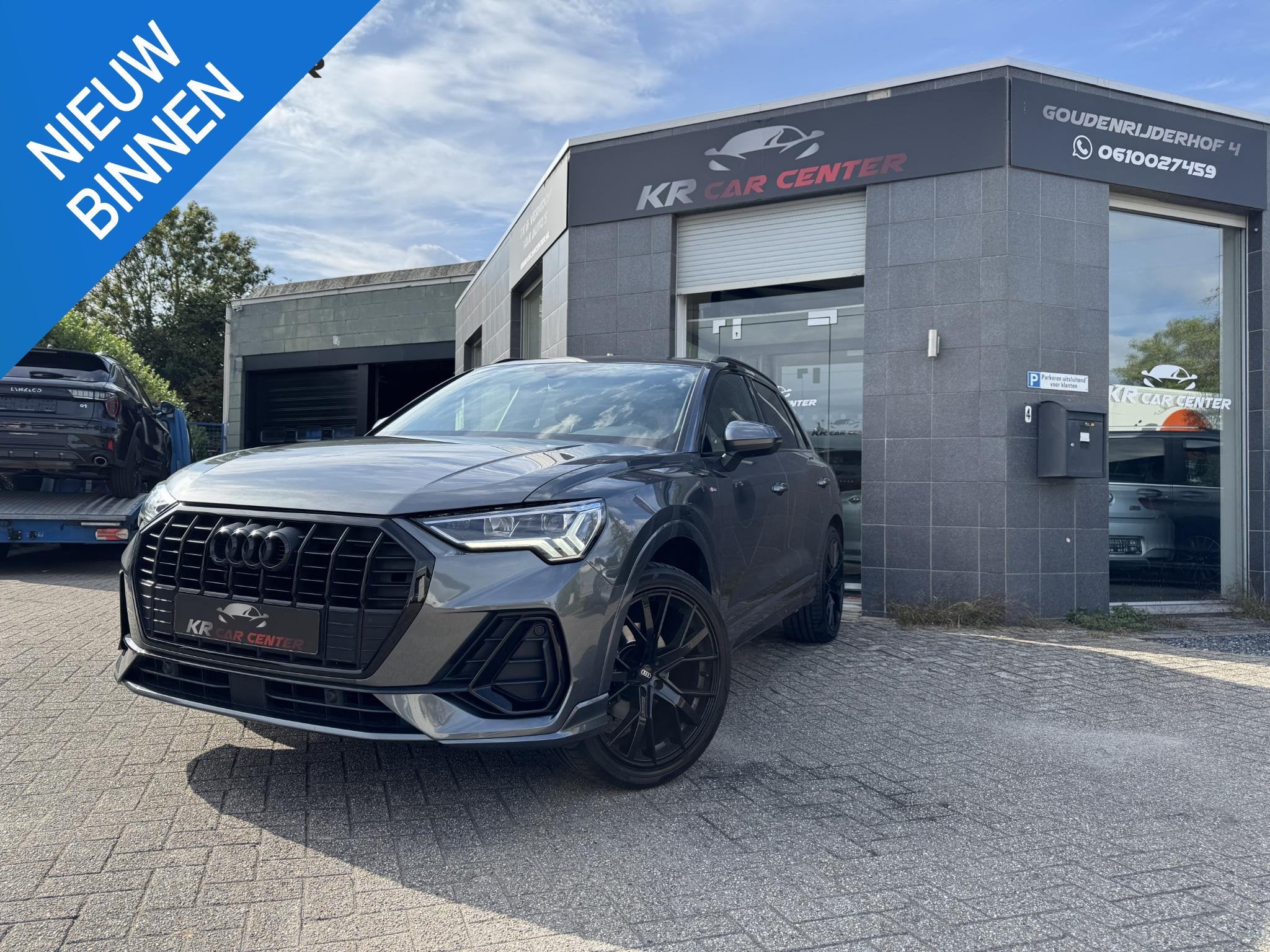 Audi Q3 35 TFSI 3x S-line VIRTUAL-CAMERA-TREKHAAK-LED-20'', Autos, Argent ou Gris, Achat, 1800 kg, Entreprise