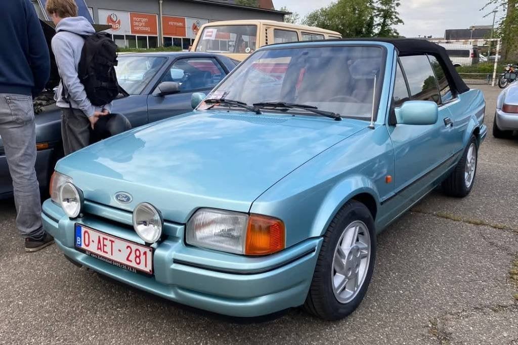 Ford Escort XR3i, Voorwielaandrijving, Escort, 4 cilinders, Cabriolet