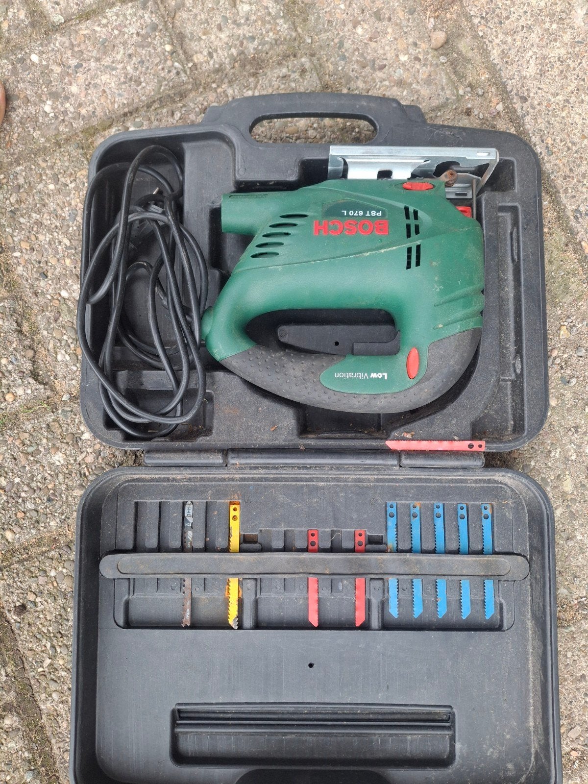 scie sauteuse Bosch PST 670 L, Enlèvement