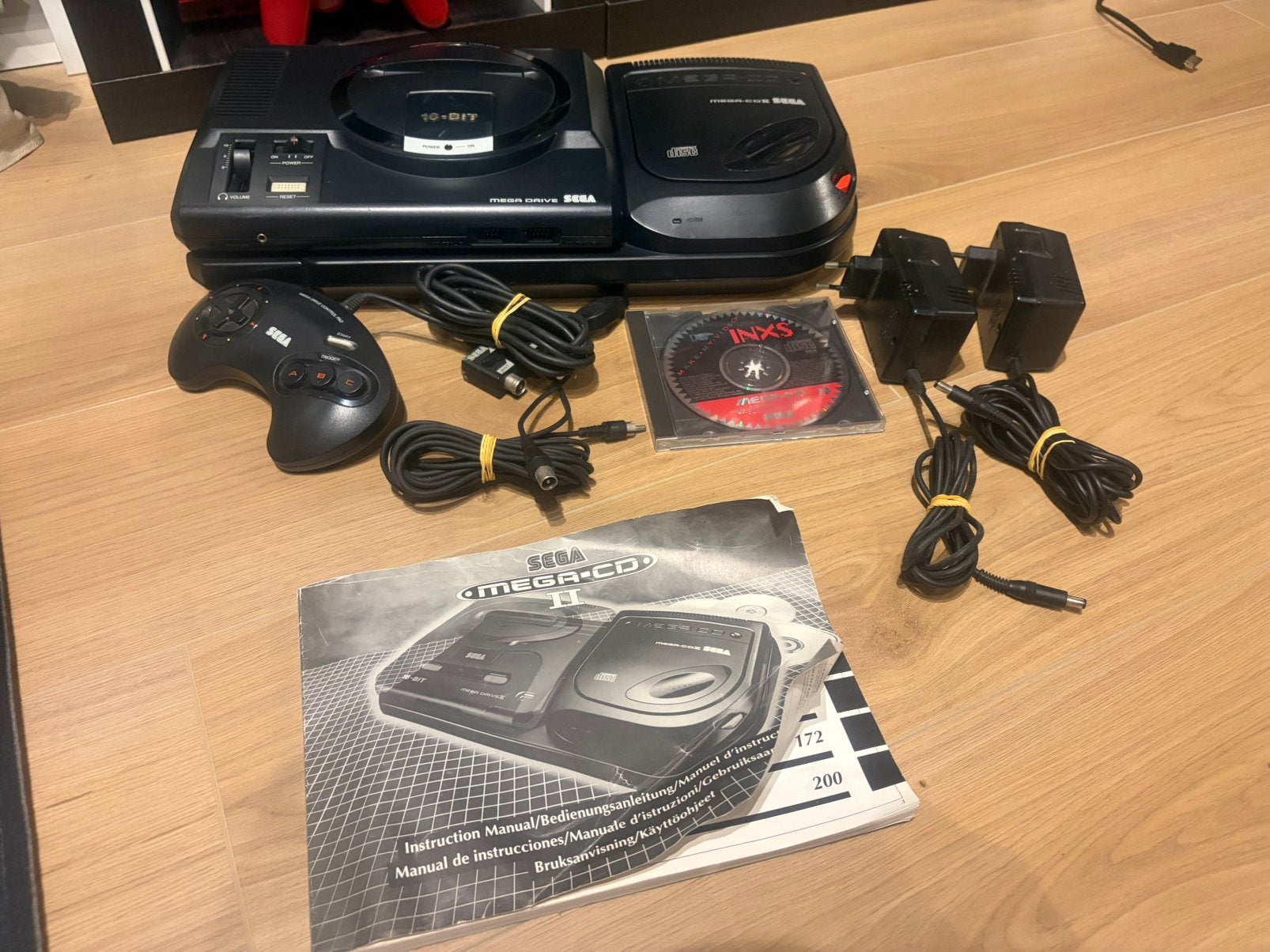Sega mega cd + megadrive, Consoles de jeu & Jeux vidéo, Consoles de jeu | Sega, Enlèvement ou Envoi, Comme neuf, Master System