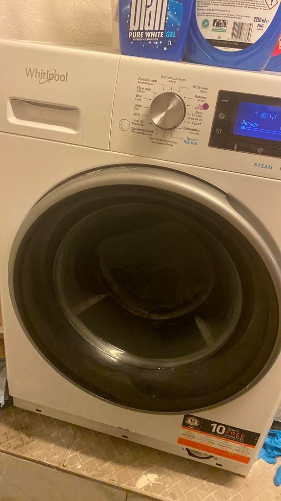 Machine a lave linge Whirlpool, Enlèvement, Utilisé