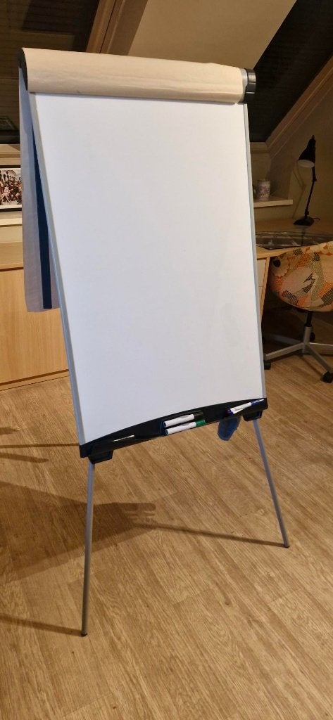 Flipover whiteboard, Diversen, Ophalen, Gebruikt, Whiteboard