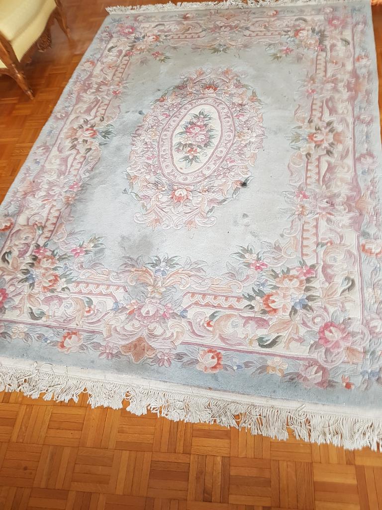 Oude Chinese tapijten, Ophalen