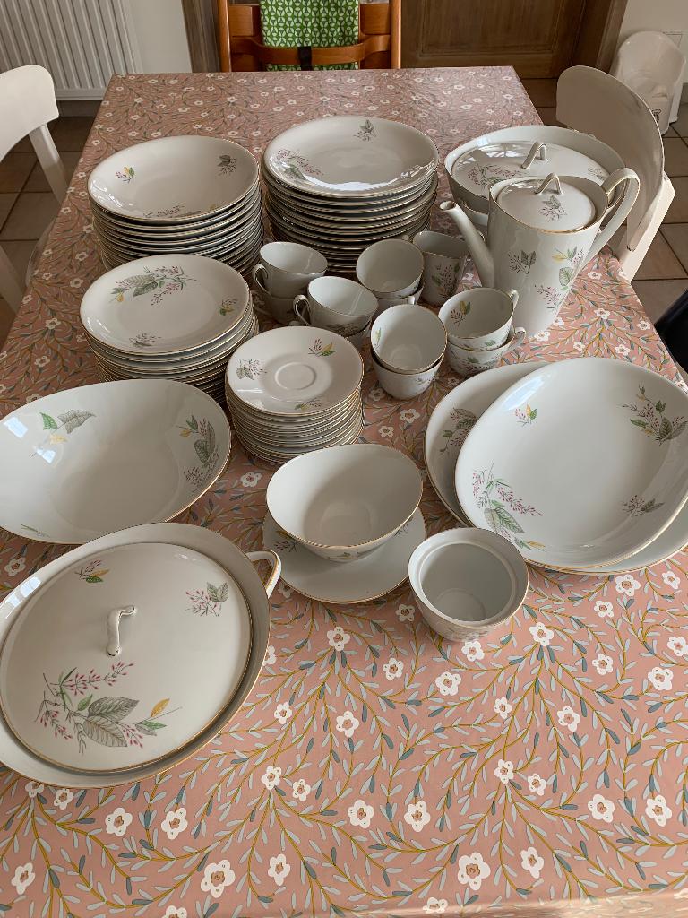 Volledig servies Bavaria Germany, Enlèvement, Utilisé, Assiettes(s)