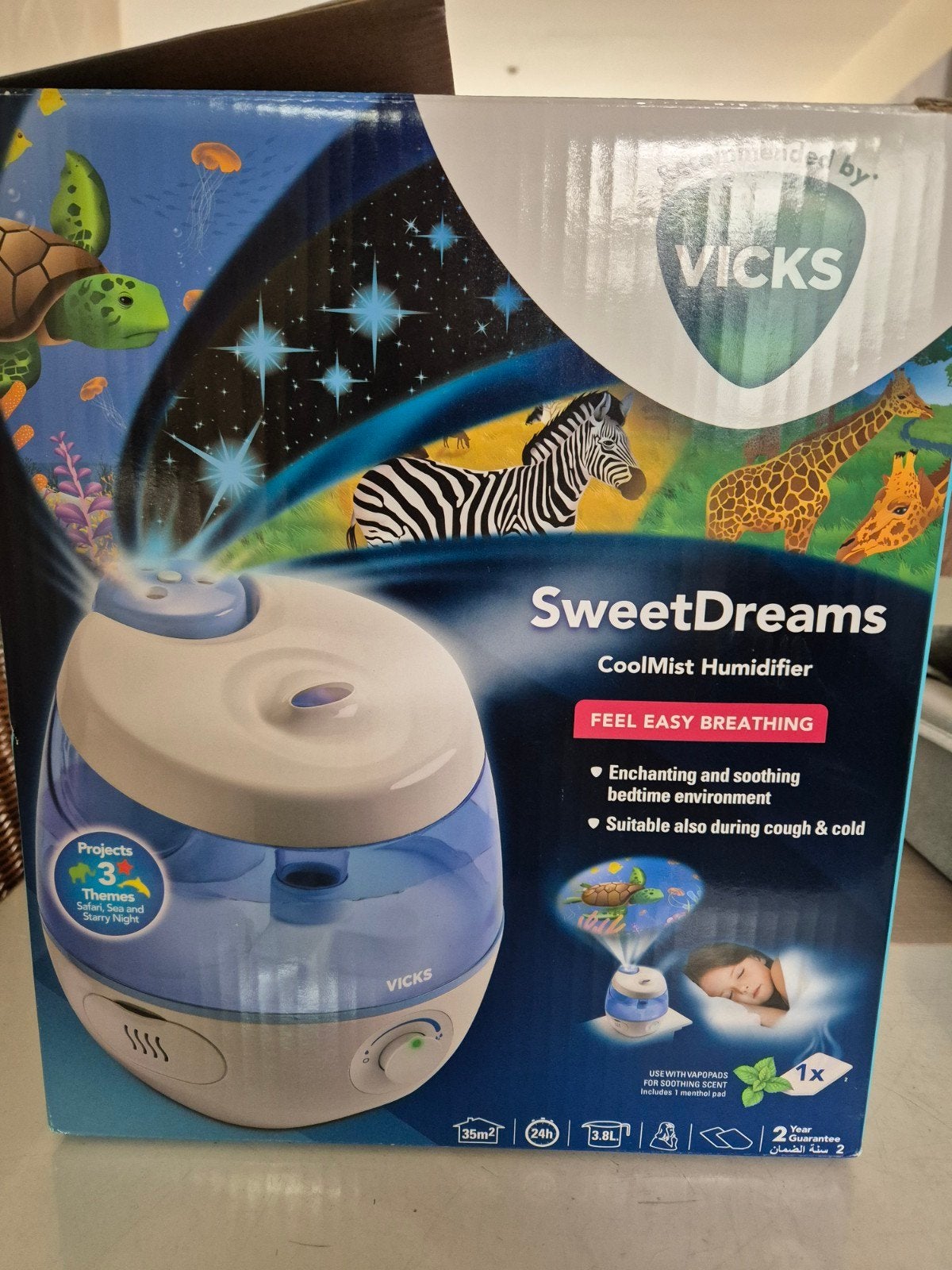 Sweet dreams - CoolMist Humidifier van VICKS, Ophalen
