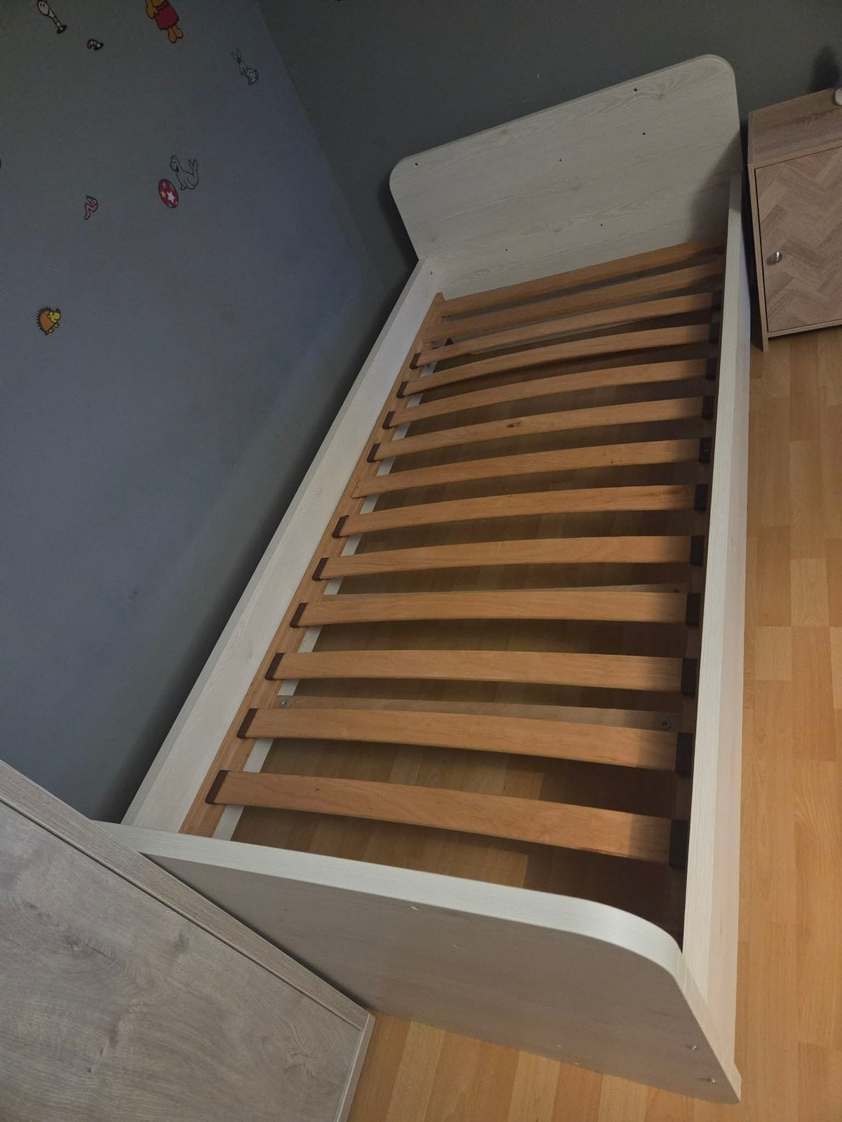 Mee groei bed, Kinderen en Baby's, Ophalen, Zo goed als nieuw, Lattenbodem