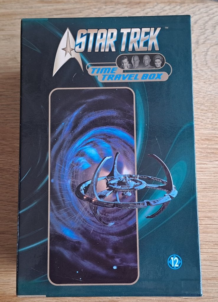 Star Trek Time Travel Box (3 VHS) – 1995 – In Goede Staat, Alle leeftijden, Ophalen of Verzenden, Gebruikt, Science Fiction en Fantasy