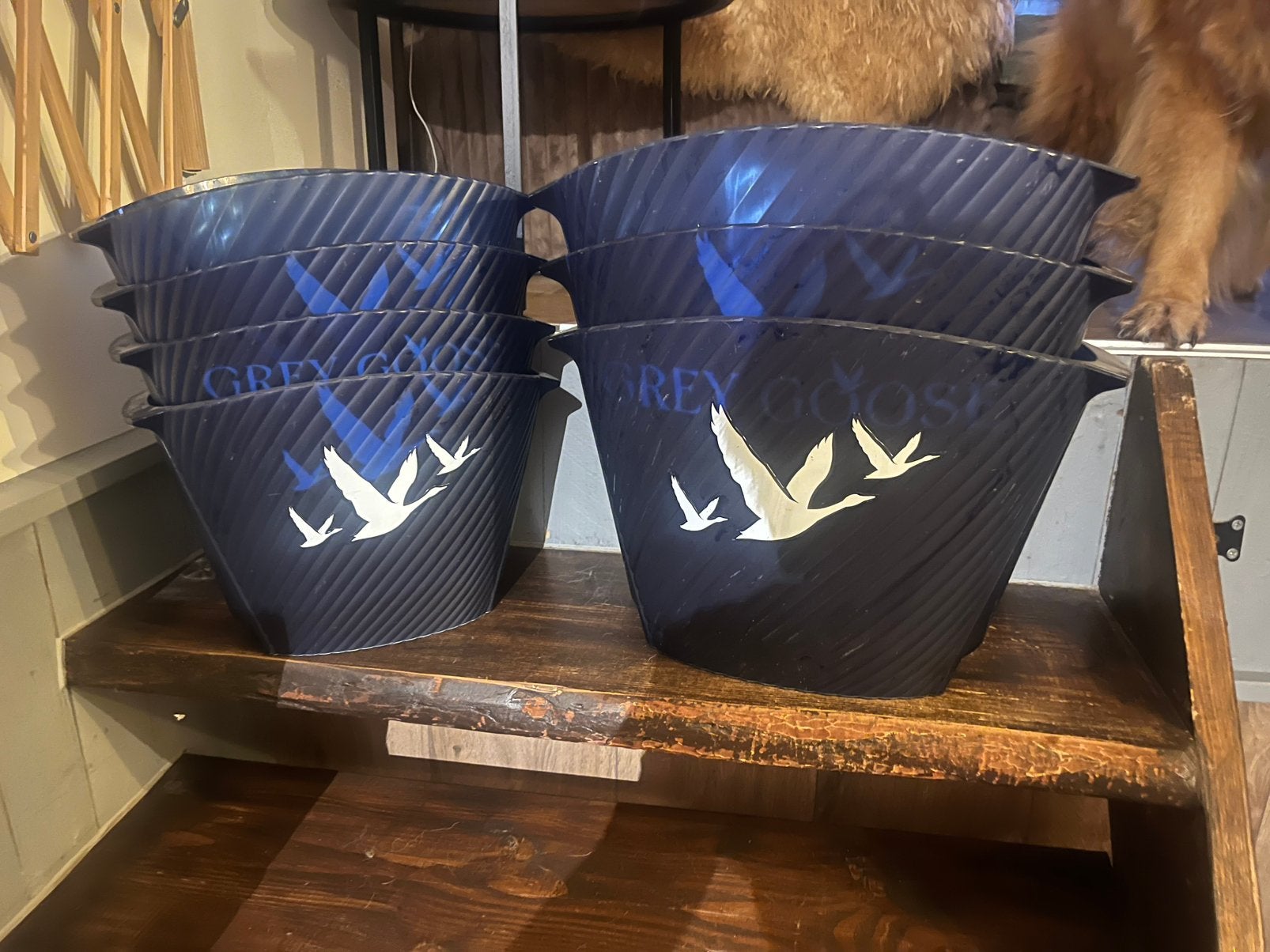 Ijs emmers van Grey Goose, Ophalen, Gebruikt, Kunststof