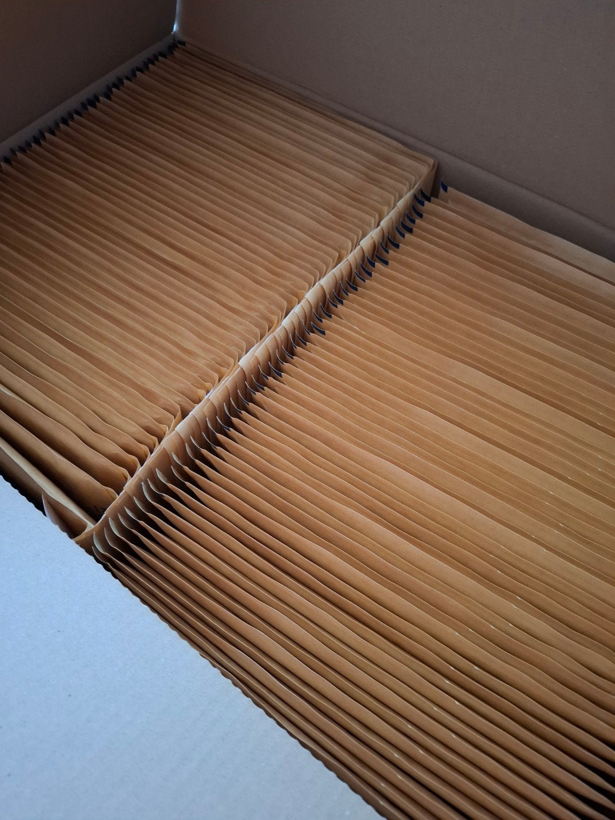 100 bubble enveloppen, Ophalen