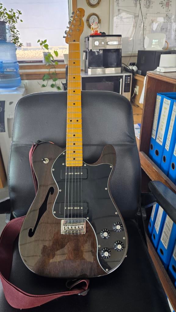 Fender Modern Player Telecaster Thinline Deluxe 2016 izgs, Enlèvement, Hollow body, Fender