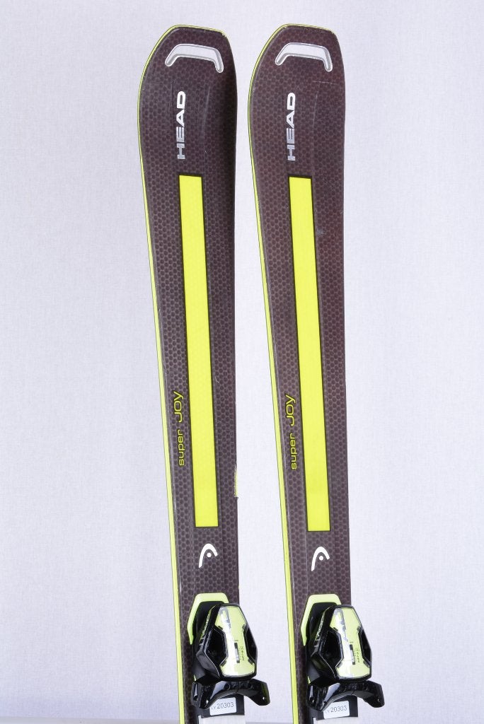 Skis HEAD SUPER JOY 163 cm pour femmes, âme en bois,graphène, Carving, Skis, 140 à 160 cm, Utilisé