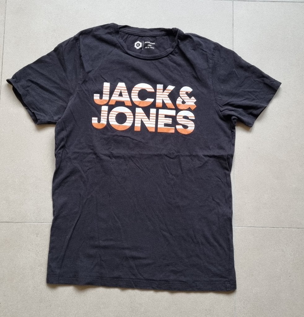 T-shirt Jack Jones M zwart, Kleding | Heren, T-shirts, Jack  jones, Maat 48/50 (M), Zwart, Ophalen of Verzenden