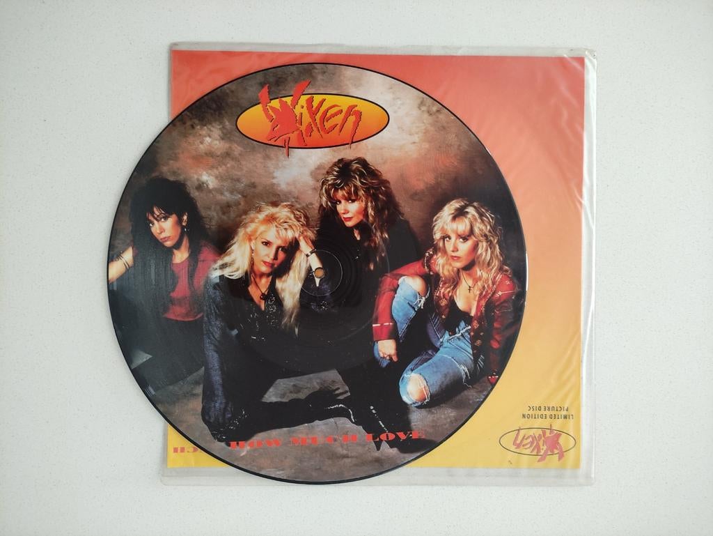 Vixen How much love, picture disc, Picture disc, Ophalen of Verzenden