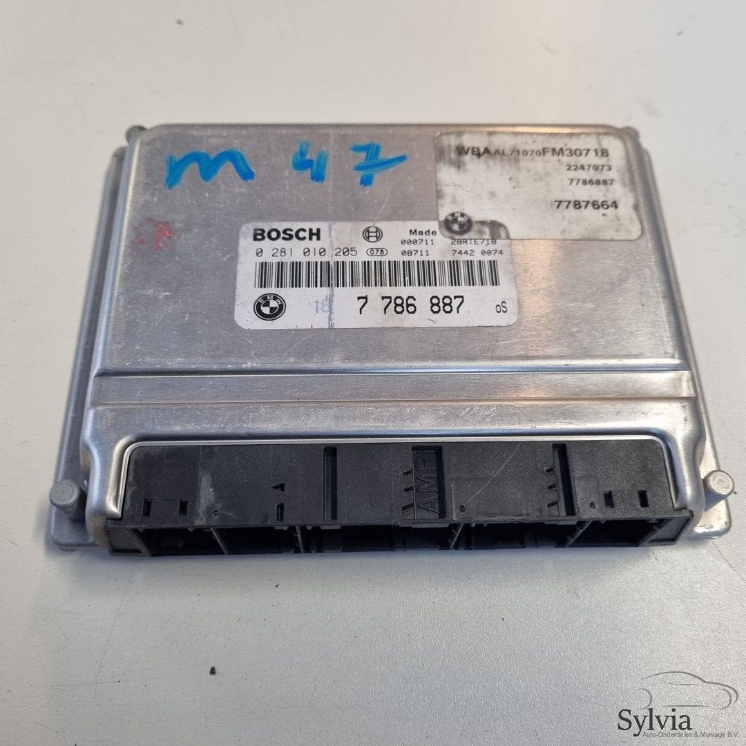 Motorcomputer ECU DDE BMW 3 / 5 serie E46 E39 motorcode M47, -, Utilisé, -, -