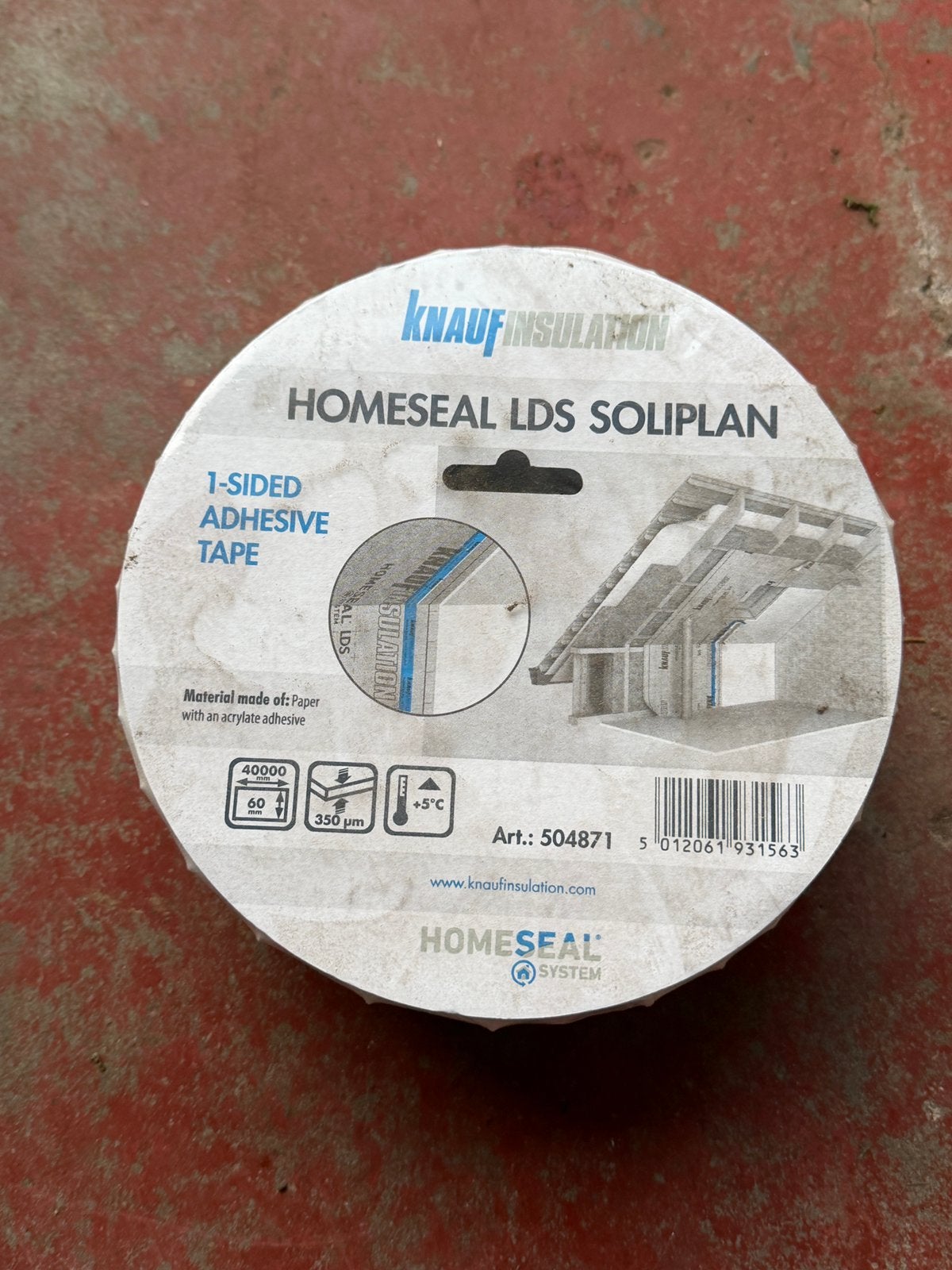 Knauf homeseal, Ophalen, Zo goed als nieuw