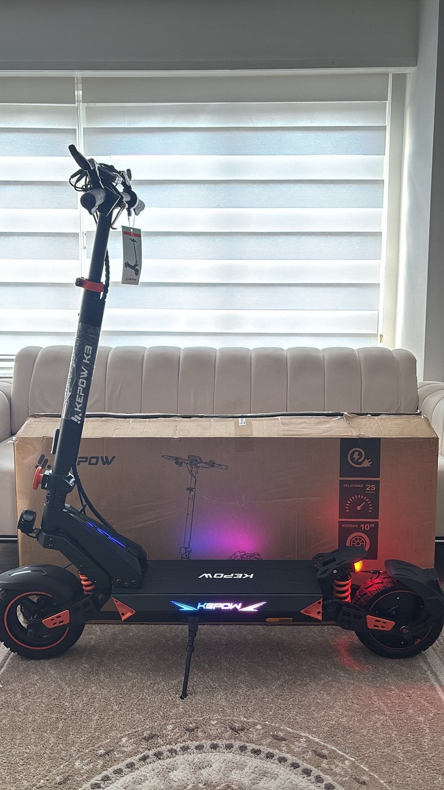 NOUVEAU scooter électrique - APP (50 km/h), Enlèvement ou Envoi, Neuf, Step électrique (E-scooter)