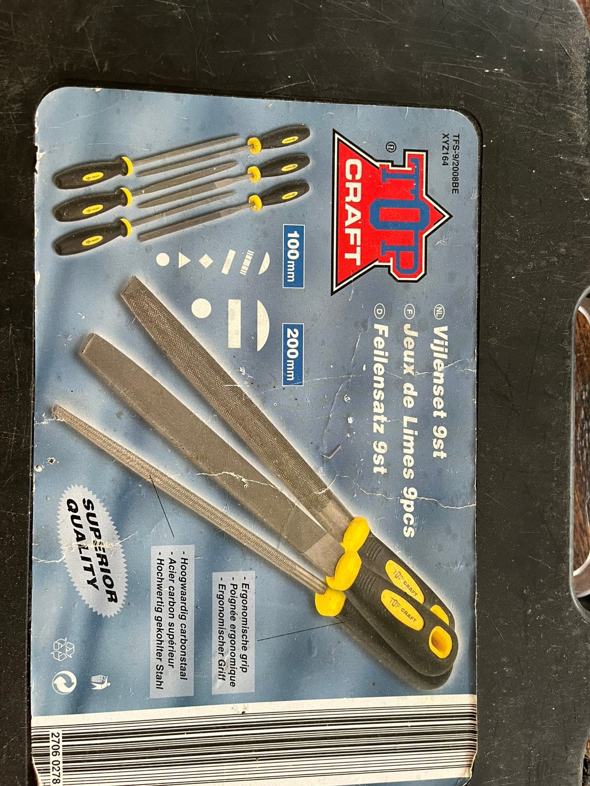 Vijlenset Top Craft, Ophalen, Gebruikt