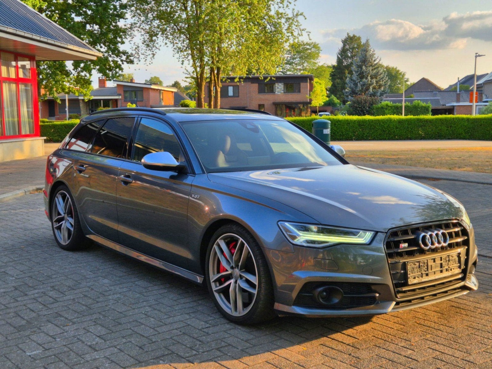 Très belle Audi S6 Avant 4.0 TFSI V8 C7.5 450HP 2x Pano, Autos, Cuir, Achat, Noir, Essence