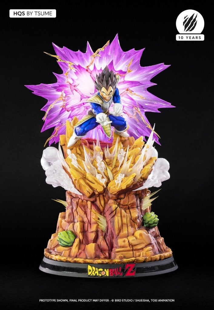 Dragon Ball Z HQS Vegeta Galick Gun Statue, Enlèvement ou Envoi, Neuf, Autres types