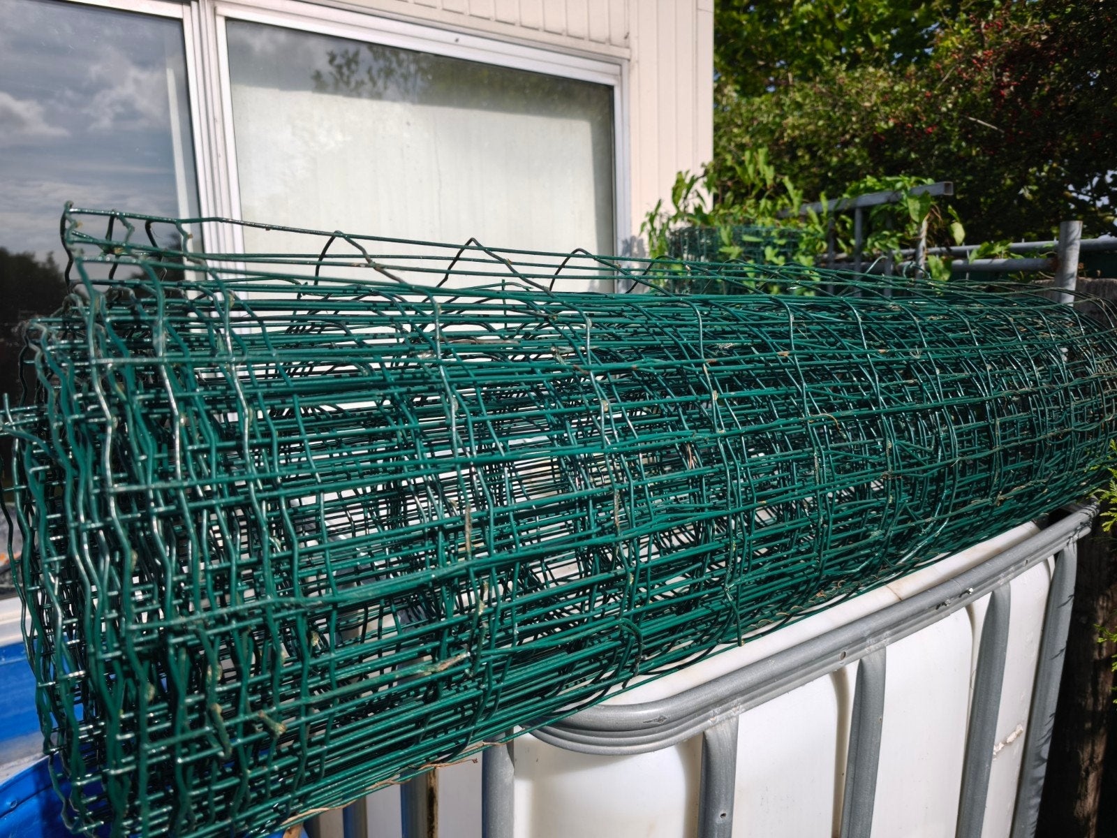 rol tuindraad Bekaert 120cm hoog en 11m lang gebruikt, Ophalen