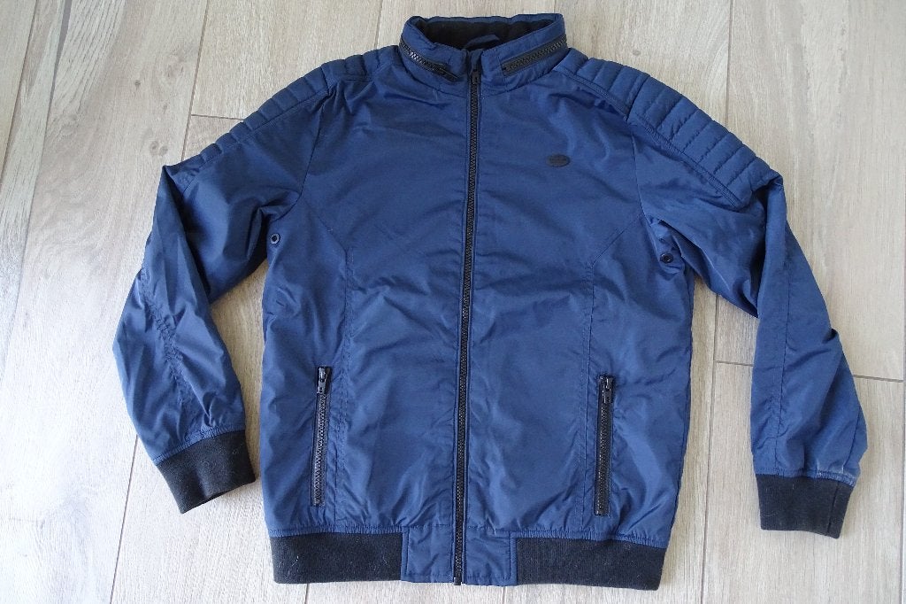 Donkerblauwe bomber jack / jas JBC maat 146, Gebruikt, JBC, Ophalen of Verzenden, Jongen