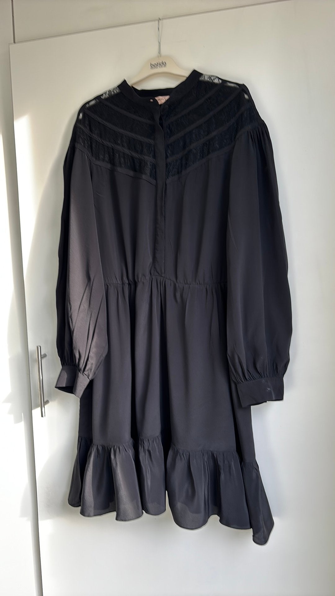 Zwarte jurk large, Kleding | Dames, Ophalen of Verzenden, Zo goed als nieuw