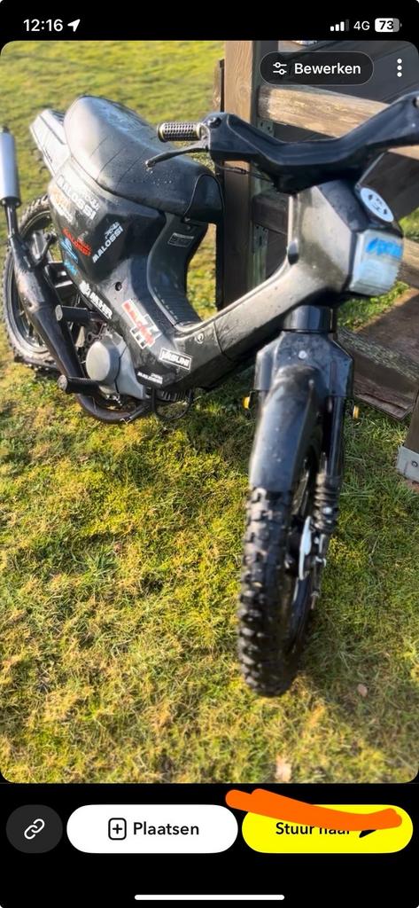 Honda wallaroo 50cc, Fietsen en Brommers, Ophalen, Honda, Gebruikt, 0 versnellingen