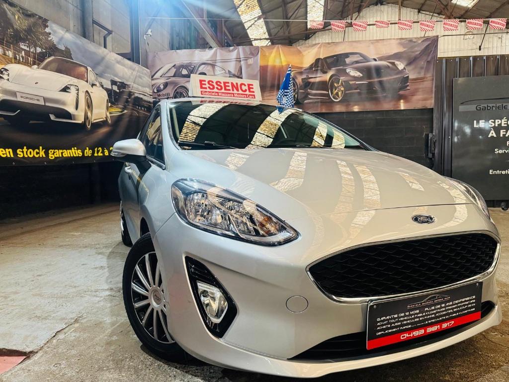 Ford Fiesta 1.1 Euro6 CarPlay GPS Airco, Leder, 5 deurs, Zilver of Grijs, https://public.car-pass.be/vhr/0b4b6d7f-fd4b-4de7-bd4b-22ed70f16b8c