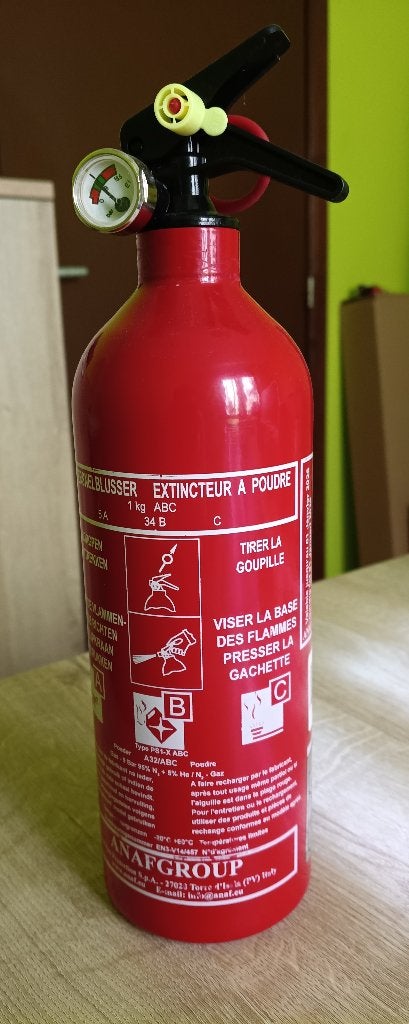 Extincteur à poudre 1kg, Enlèvement, Neuf, Extincteur