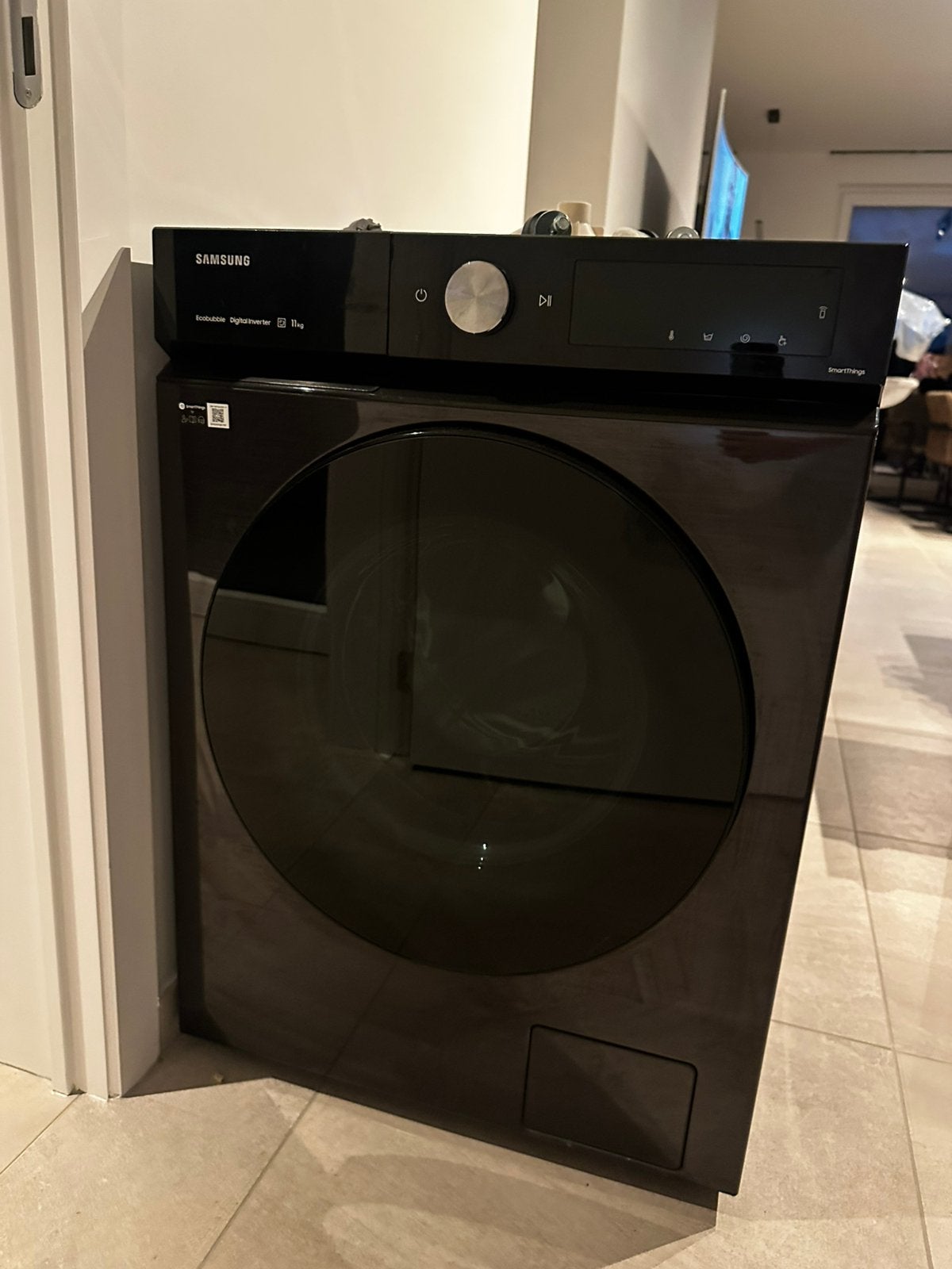 Machine à laver Samsung (ne fonctionne pas), Electroménager, Lave-linge, 10 kg ou plus, Enlèvement, Utilisé, Chargeur frontal