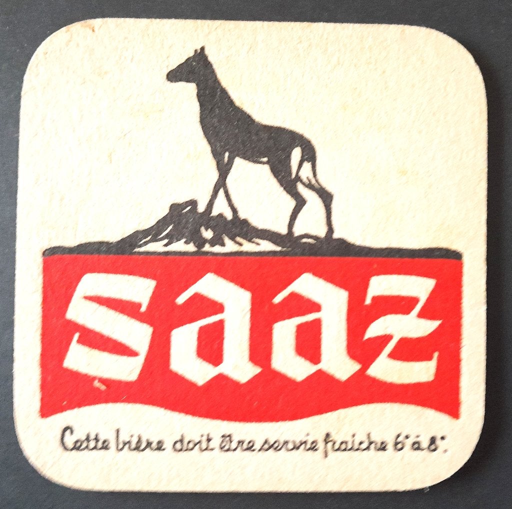 Brasserie Cavenaile Dour Sous Bock, Collections, Marques de bière, Envoi, Utilisé, Sous-bock, Autres marques