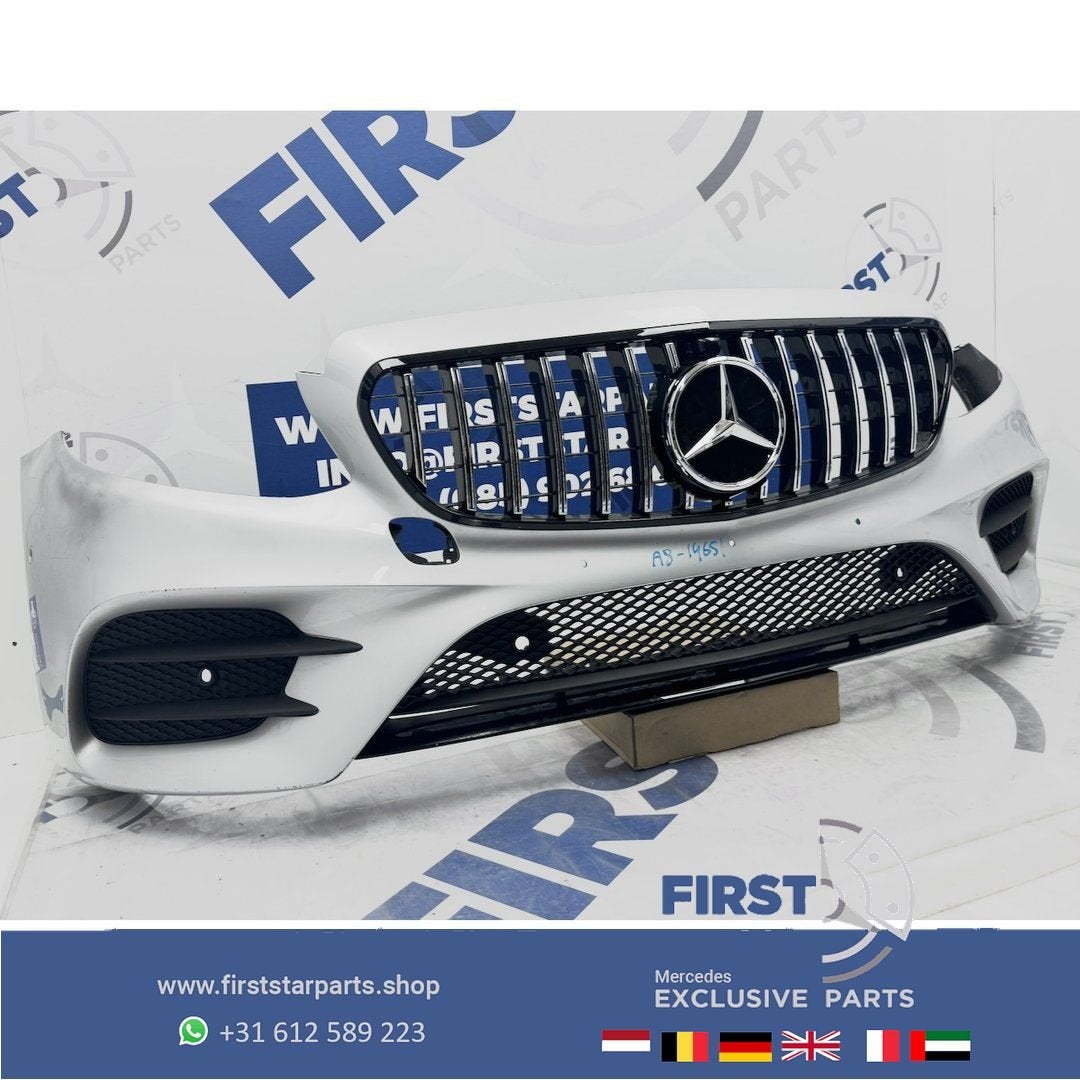 E43 E53 AMG VOORBUMPER Mercedes E Klasse 2016-2021 COUPÉ CAB, Gebruikt, -, Voor, Ophalen of Verzenden