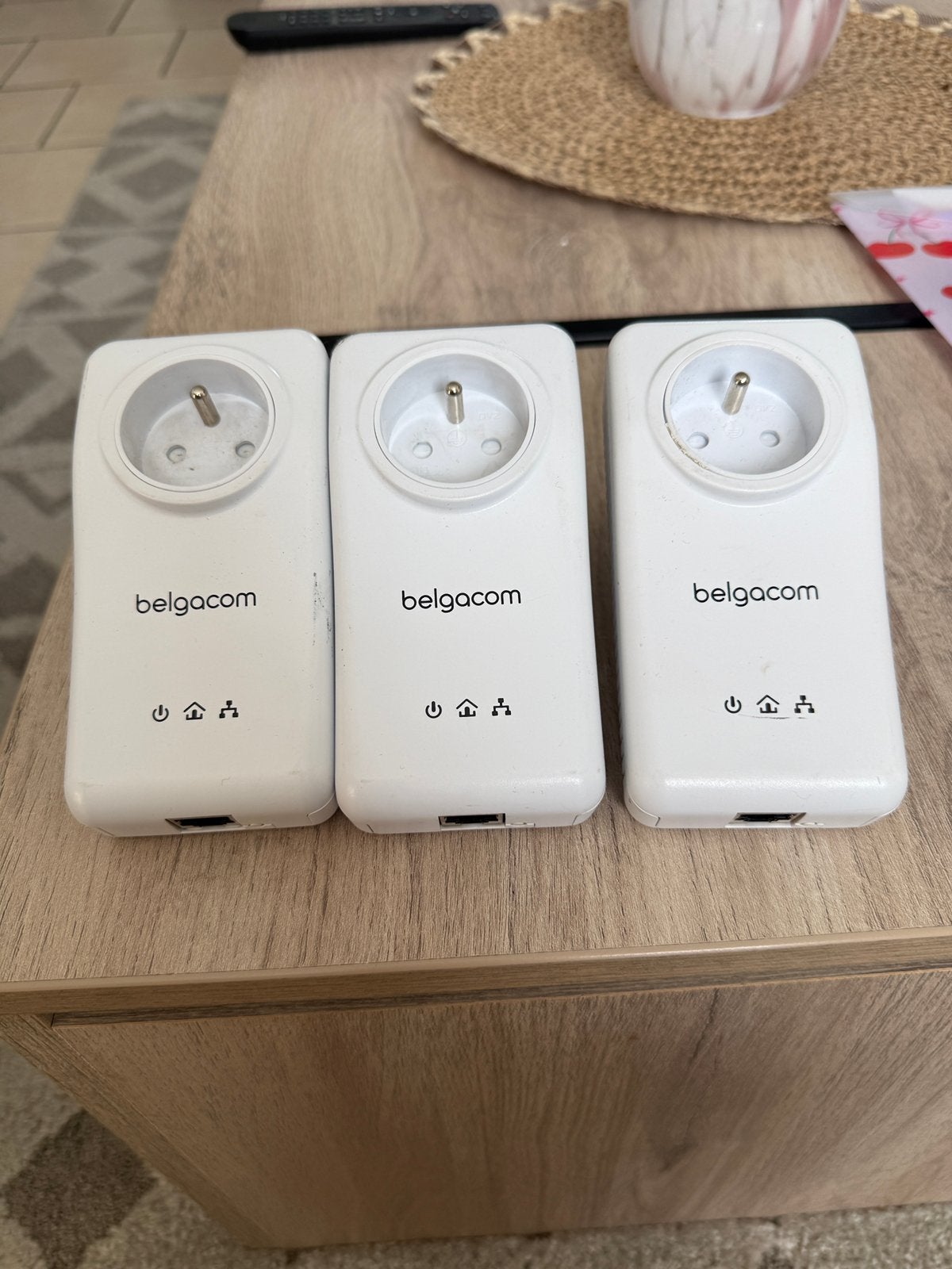 3 devolos Belgacom, Informatique & Logiciels, Enlèvement, Comme neuf