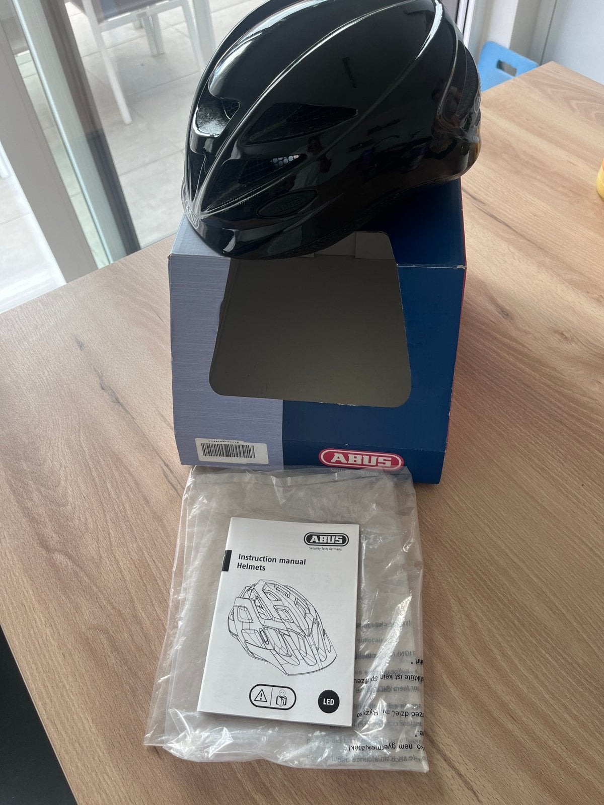 Fietshelm Abus kind, Ophalen of Verzenden, Zo goed als nieuw