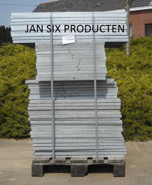 Gegalvaniseerde roosters 1200x1400x30 maas 33x33 lengte, Enlèvement, Neuf